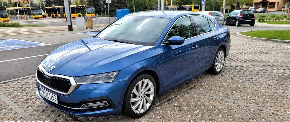 skoda octavia Skoda Octavia cena 96500 przebieg: 60000, rok produkcji 2021 z Wrocław